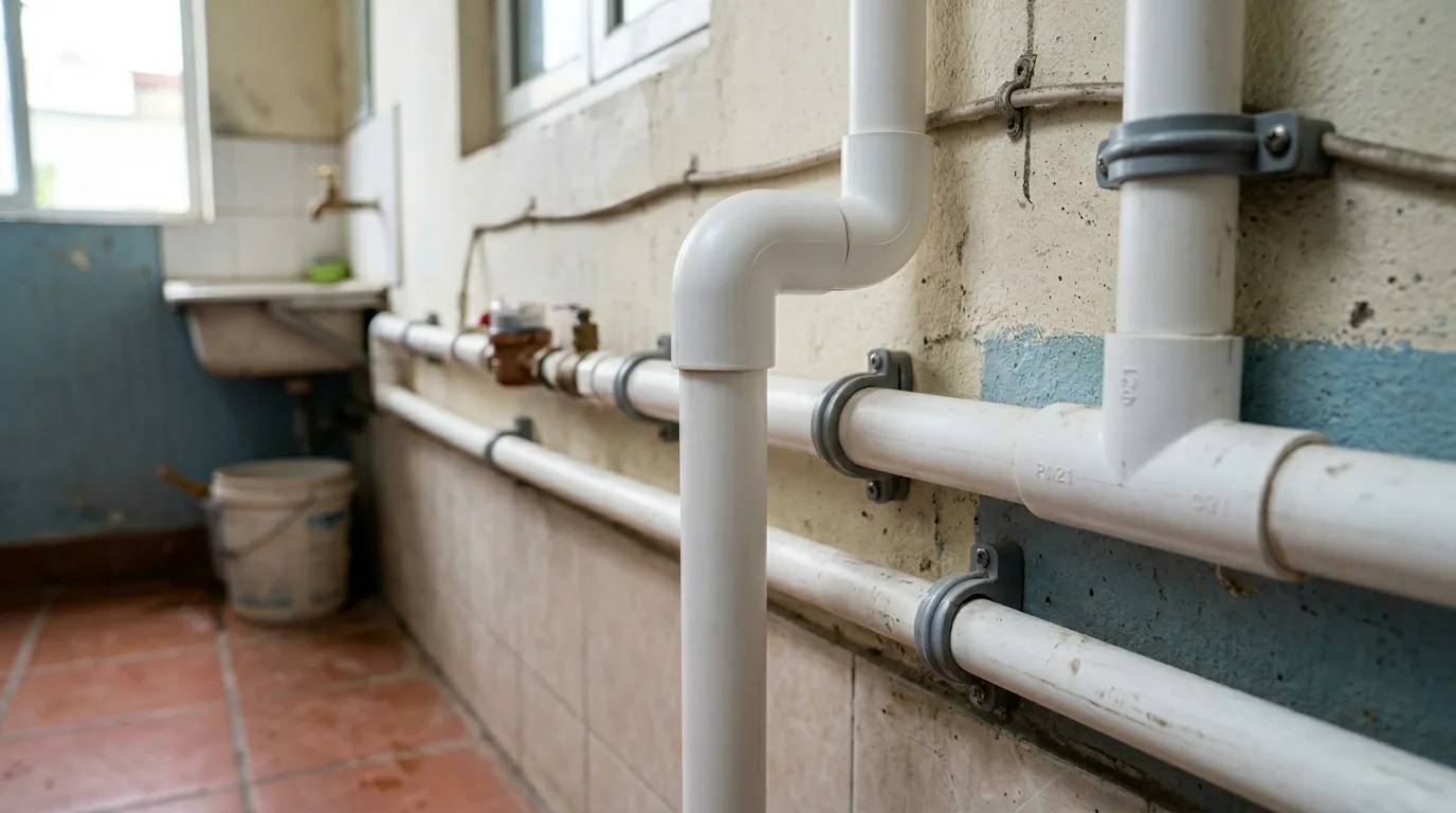 Ảnh minh hoạ: Ống nhựa uPVC phi 21 Minh Hùng dùng trong hệ thống cấp nước dân dụng