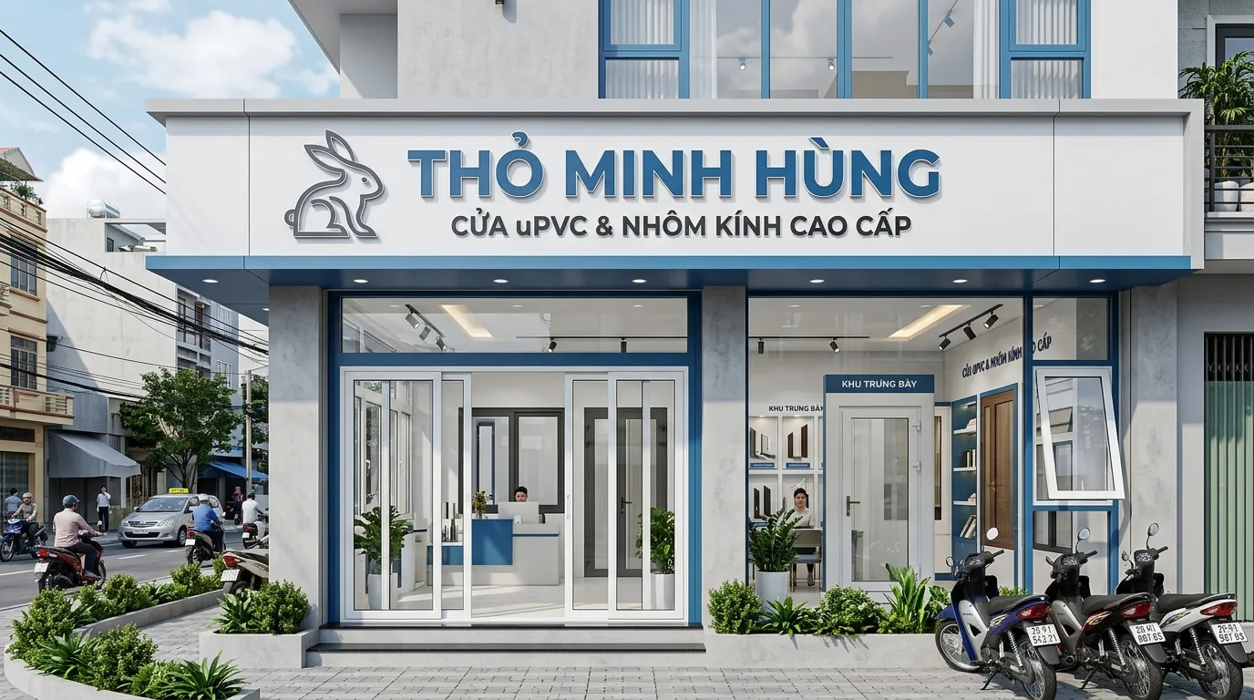 Ảnh minh hoạ: Thỏ uPVC Minh Hùng chính hãng