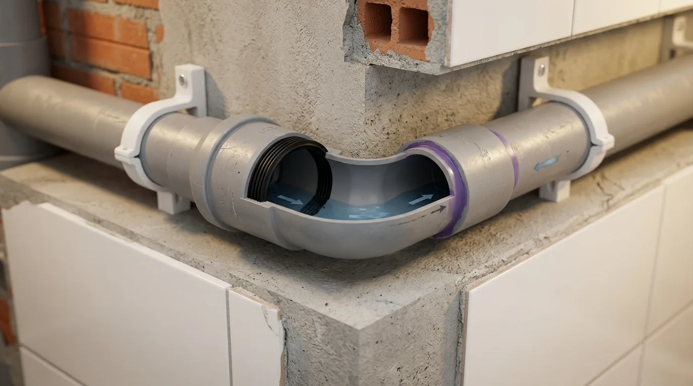 Ảnh minh hoạ: Ứng dụng nối răng ngoài uPVC trong hệ thống cấp nước