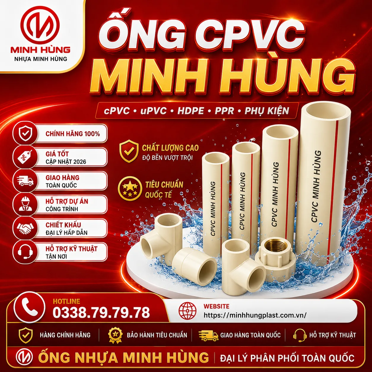 Độ bền ống nhựa