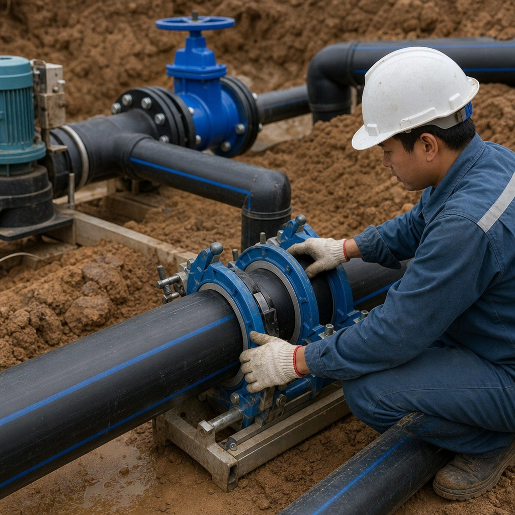 Tổng quan về đấu nối ống HDPE
