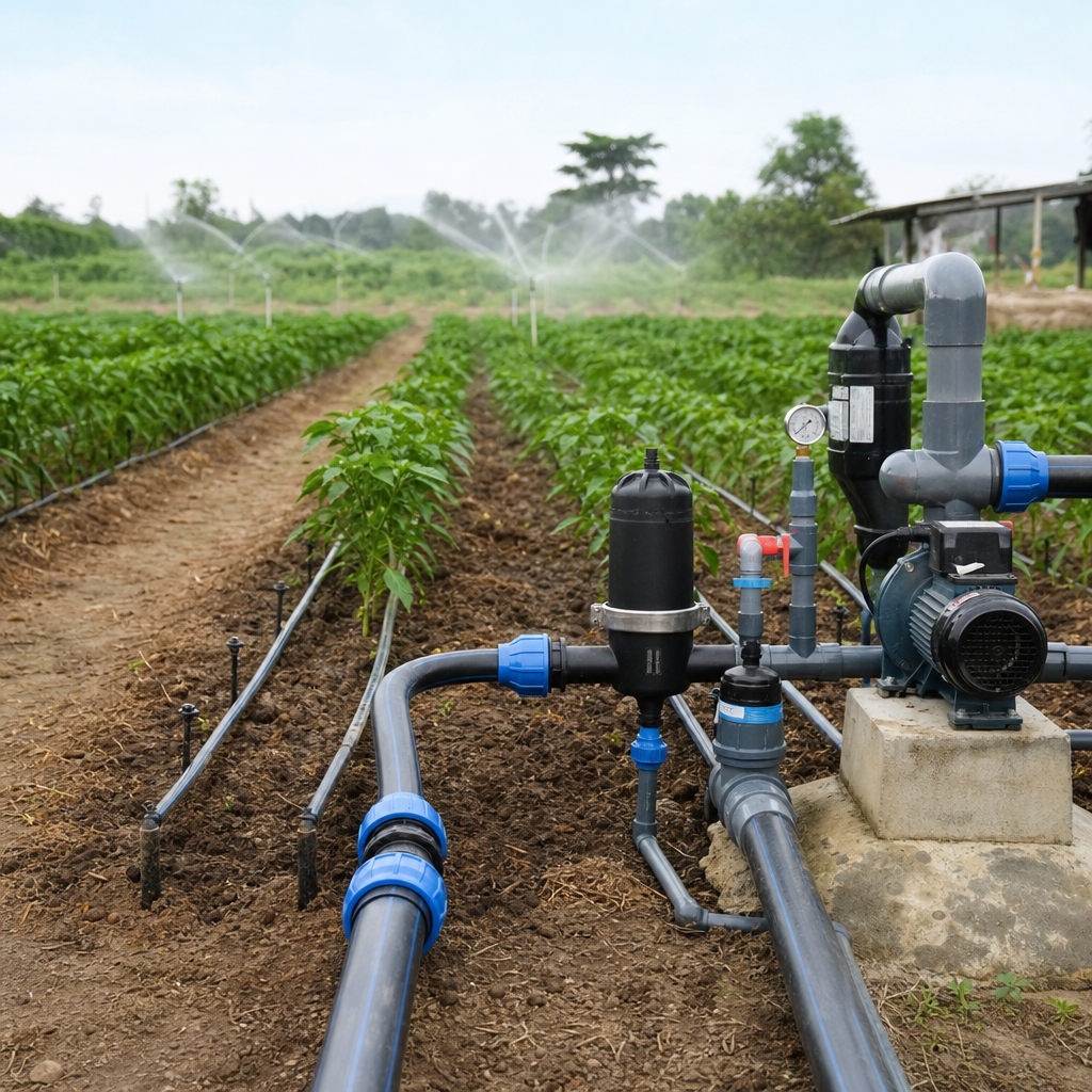 Vì sao ống HDPE nông nghiệp phù hợp với hệ thống tưới?