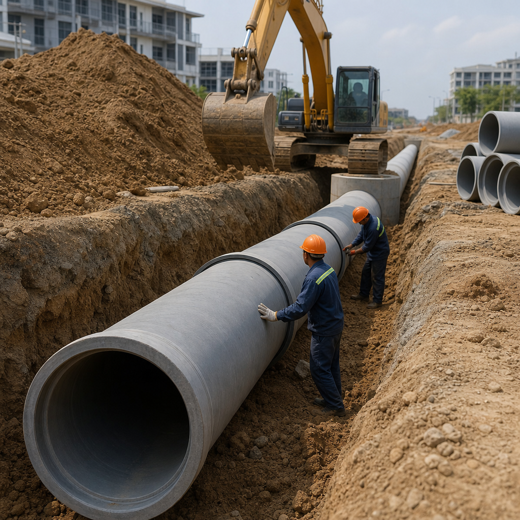 Ống nhựa phi lớn là gì và được dùng trong công trình nào?