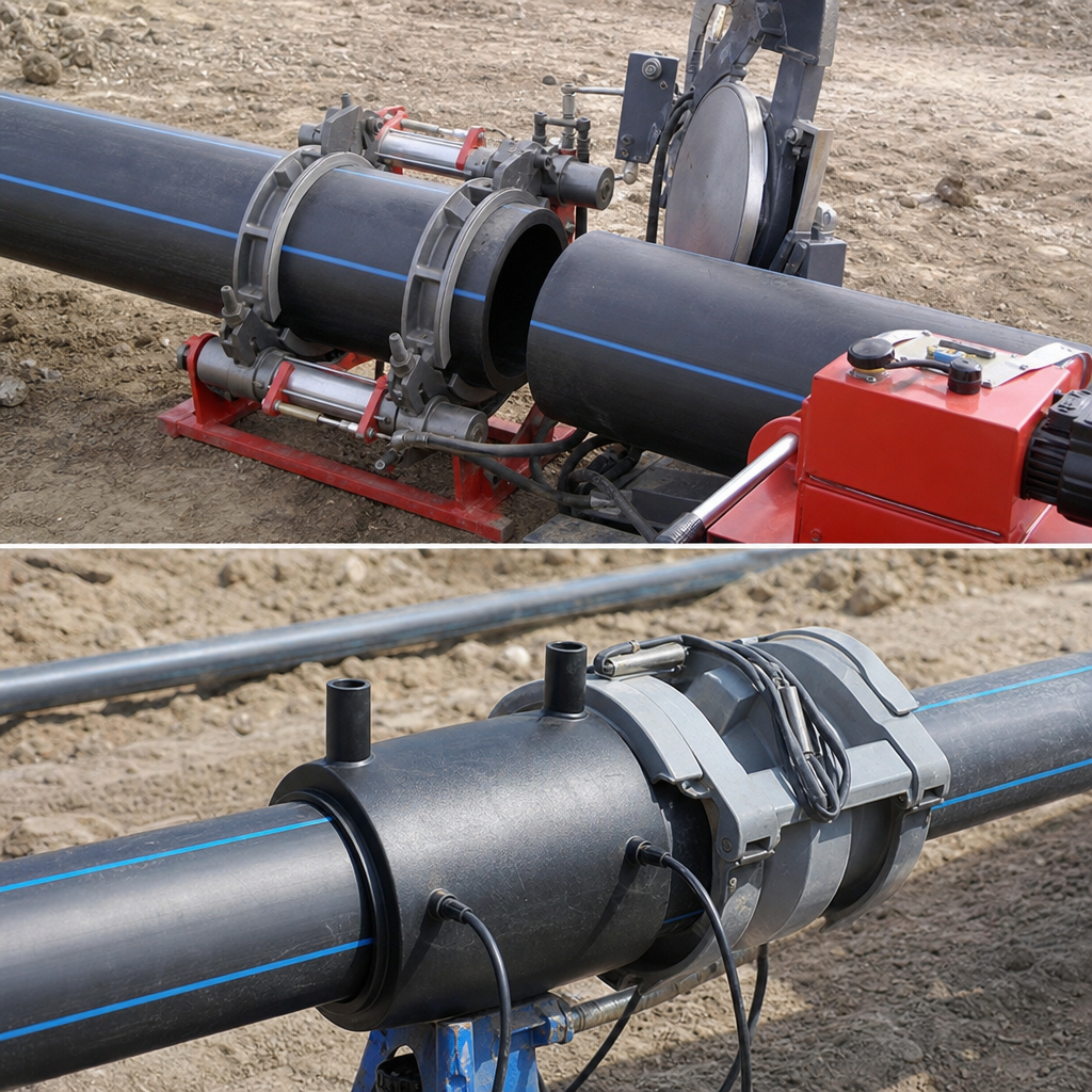 Tổng quan để so sánh phương pháp hàn ống HDPE phổ biến