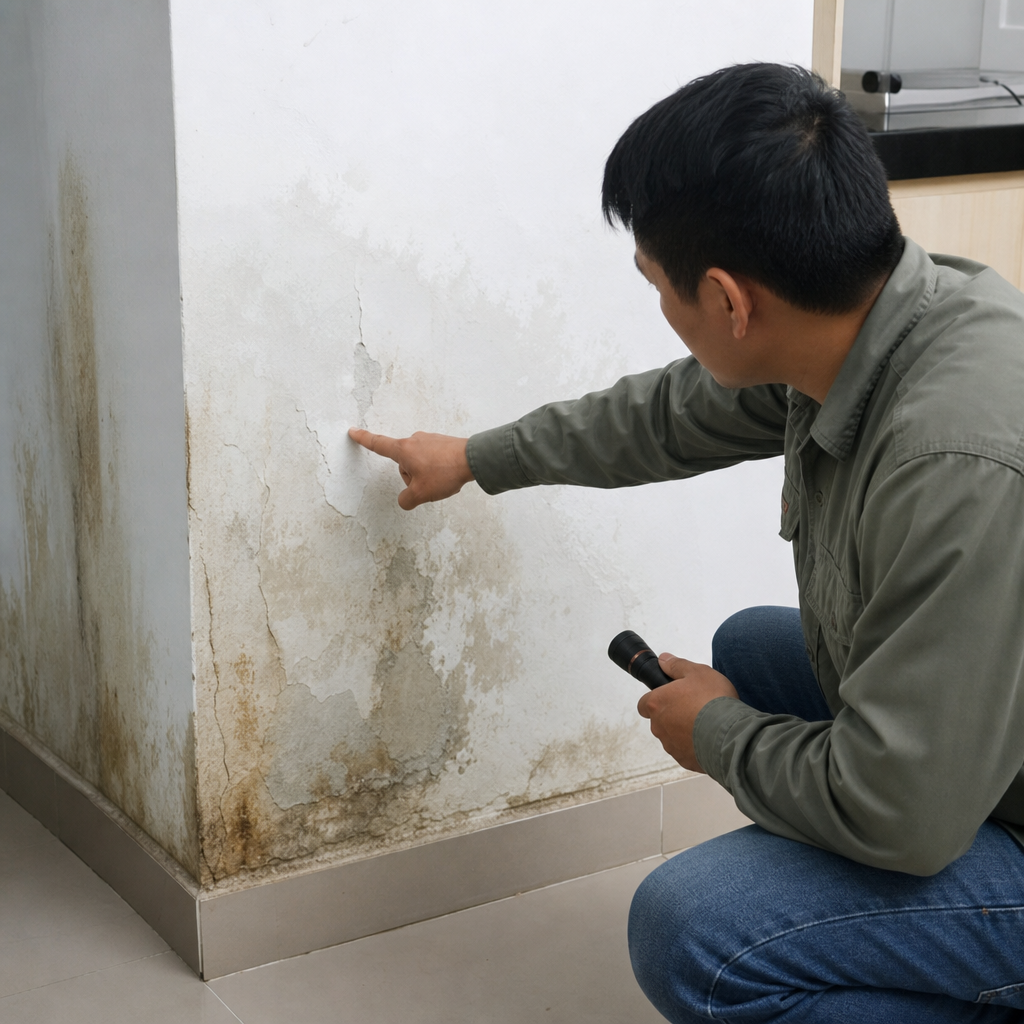Dấu hiệu ống nước rò rỉ giúp tìm chỗ rò rỉ đường ống nước