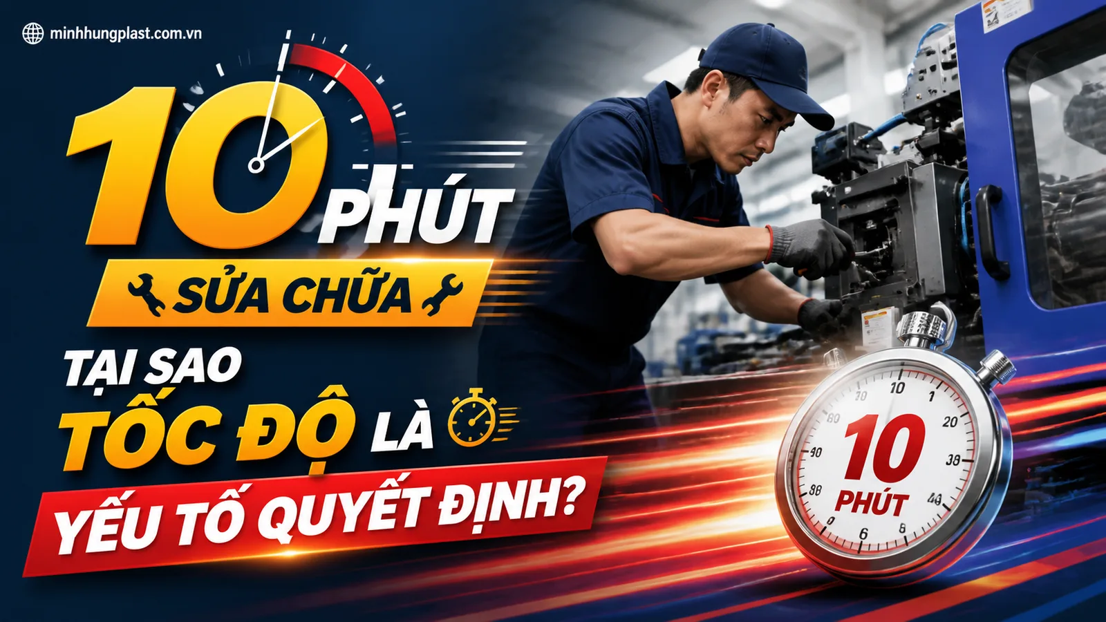 10 Phút Sửa Chữa: Tại Sao Tốc Độ Là Yếu Tố Quyết Định?