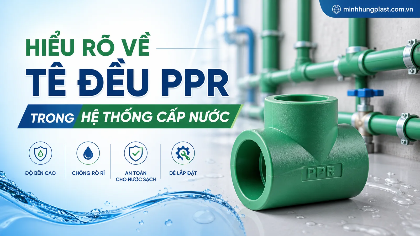 Hiểu Rõ Về Tê Đều PPR Trong Hệ Thống Cấp Nước Hiểu Rõ Về Tê Đều PPR Trong Hệ Thống Cấp Nước