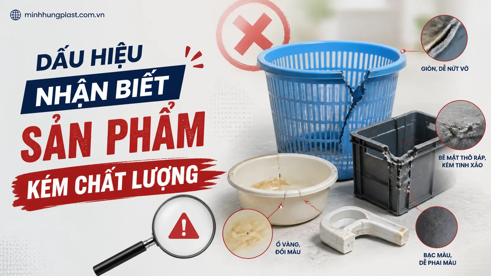 Dấu Hiệu Nhận Biết Sản Phẩm Kém Chất Lượng