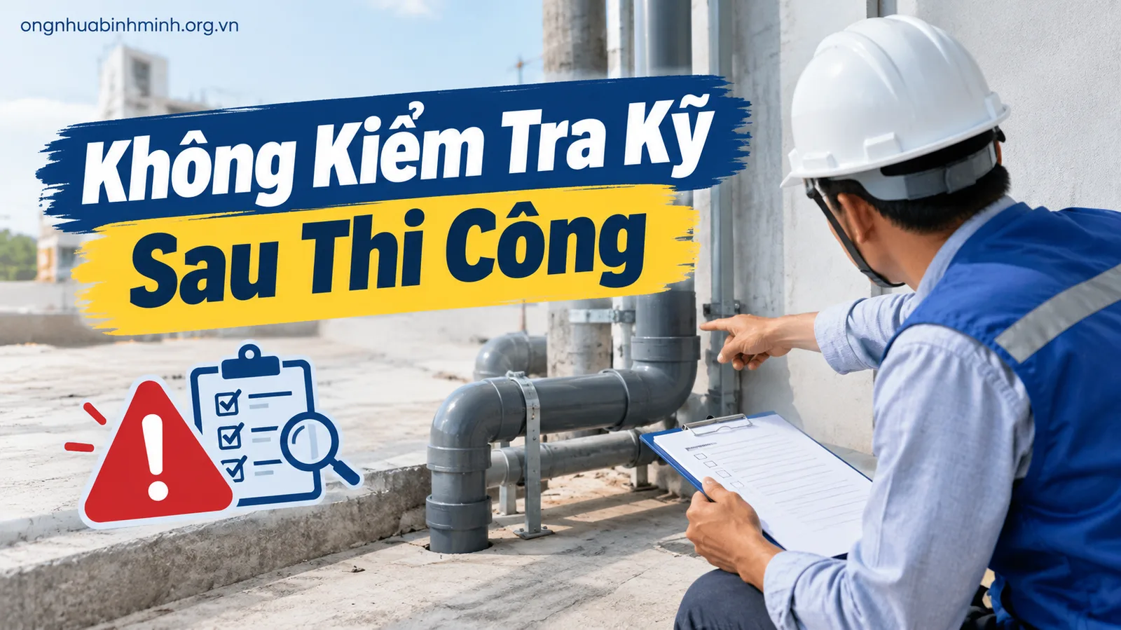Không Kiểm Tra Kỹ Sau Thi Công