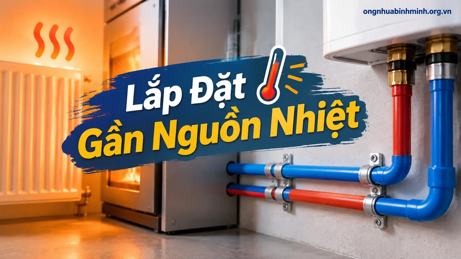 Lắp Đặt Gần Nguồn Nhiệt