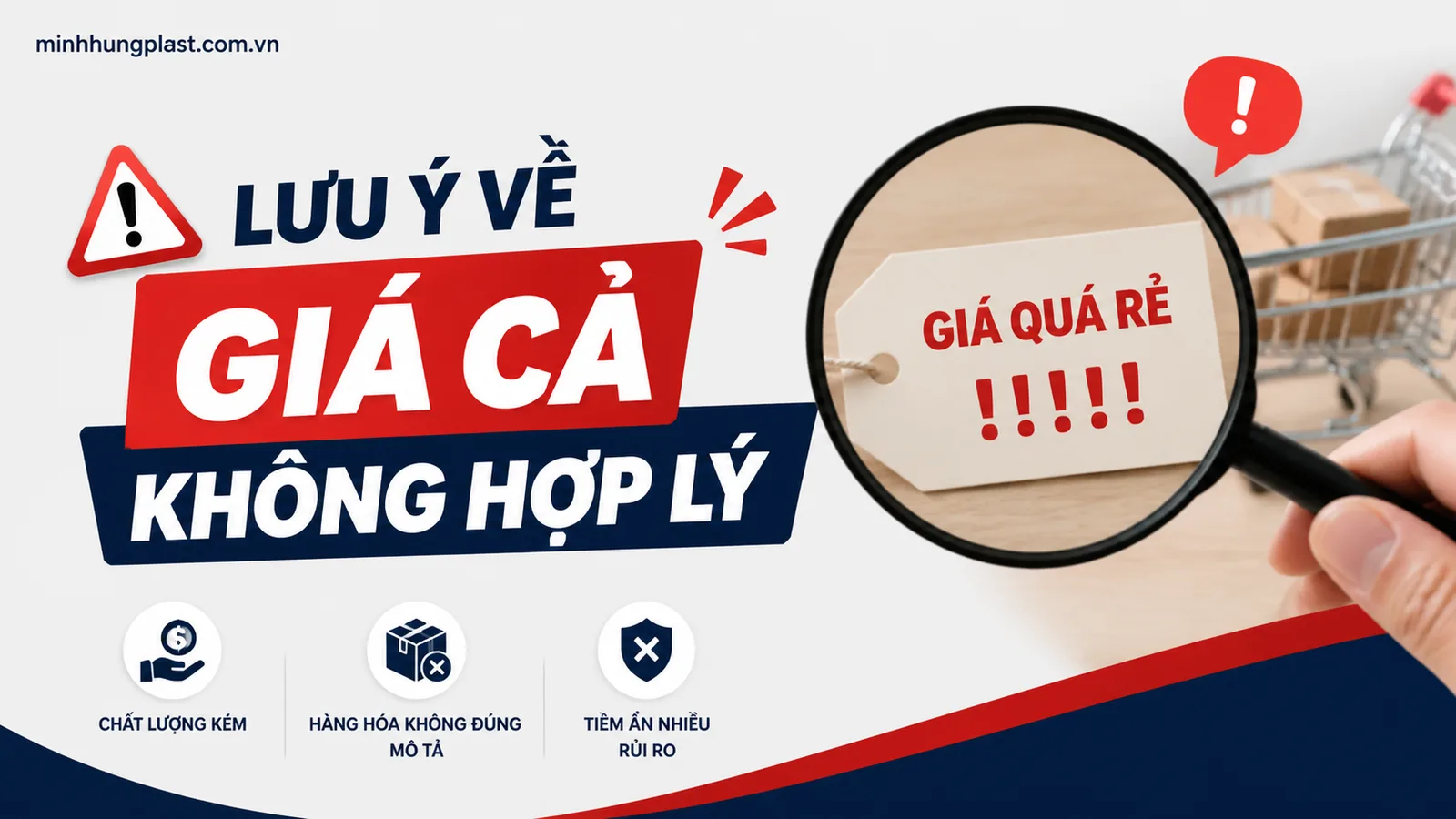 Lưu ý về giá cả không hợp lý